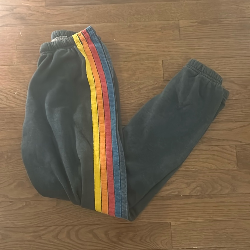 Charcoal Aviator Nation Sweatpants